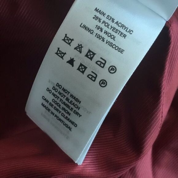 AlexaChung Gray Plaid Double Breasted Felted Coat Alexa Chung Size US 4 - 6 - Picture 10 of 10